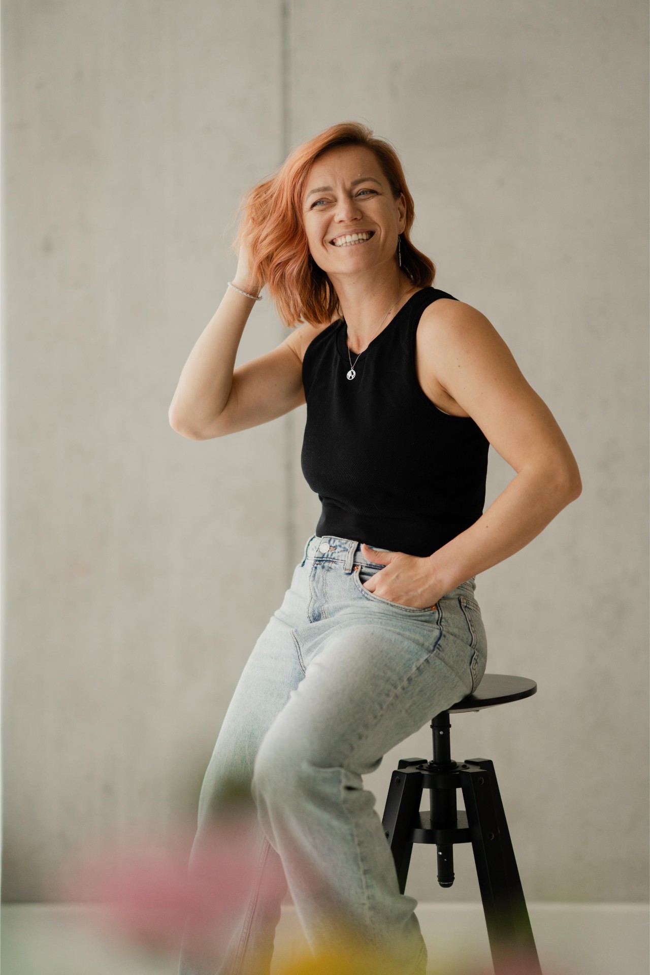 Tina Valentina, consultante en communication digitale à Bienne
